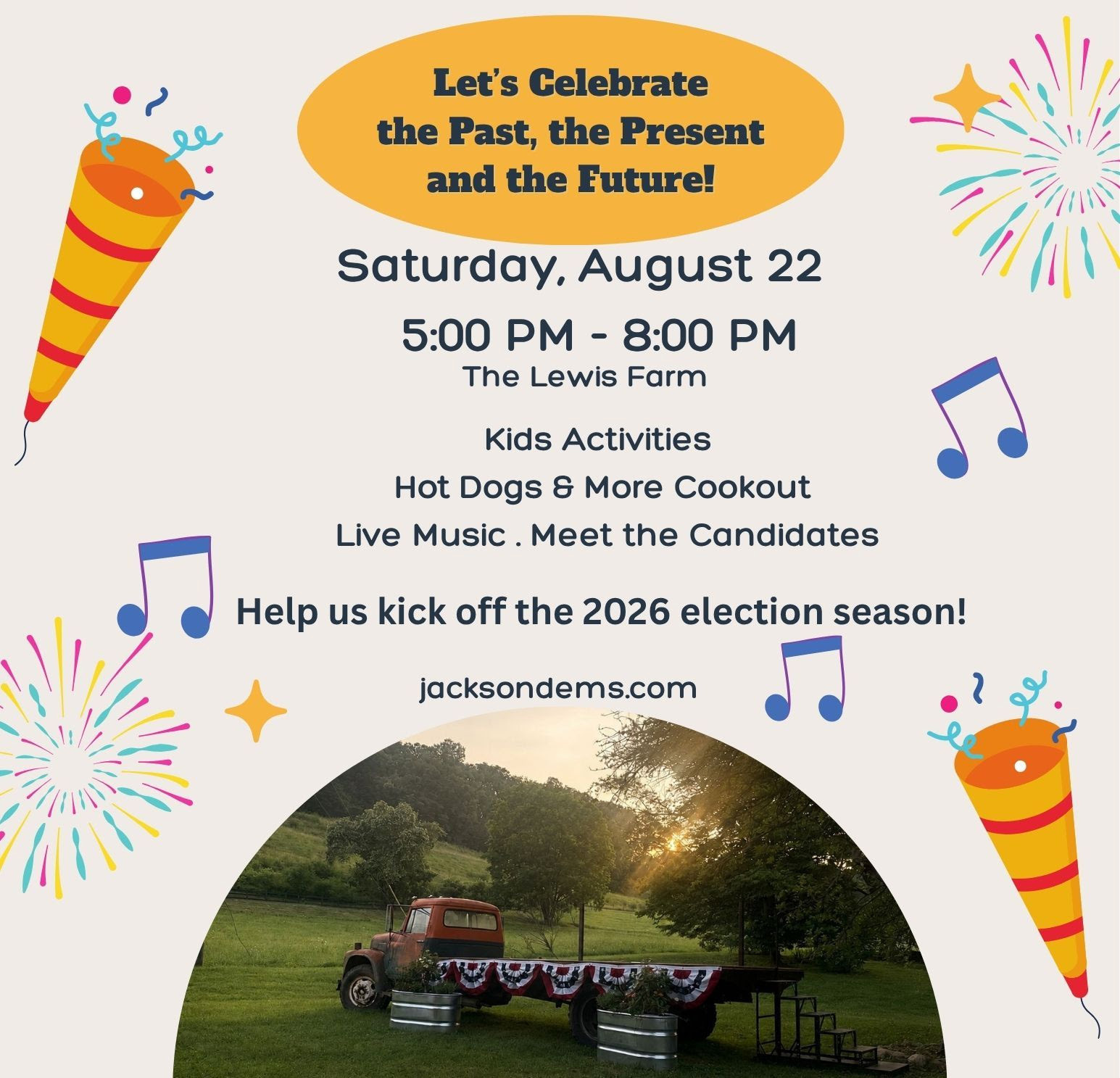 Celebrate the 175th Anniversary of the Jackson County NC Democratic Party