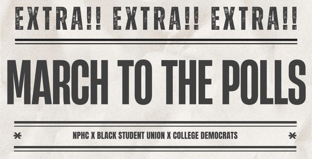 March to the Polls | WCU Student Rally